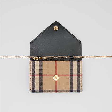 card case burberry|burberry card case with strap.